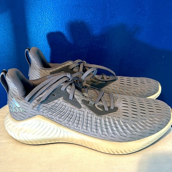 Men’s Adidas Alphabounce Gray Training Sneakers ~ EF1229 ~ Size 12.5 - Picture 4 of 8